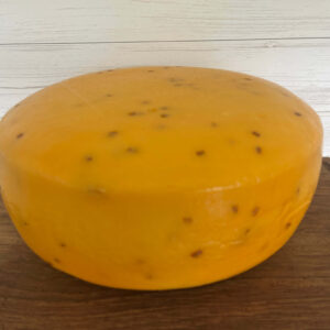 Borysławka z kozieradką w krążku (Gouda) ok. 4,5 kg